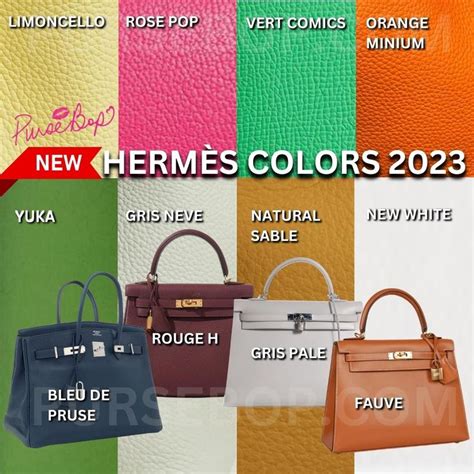 hermes kelly colors 2023|new Hermes colors.